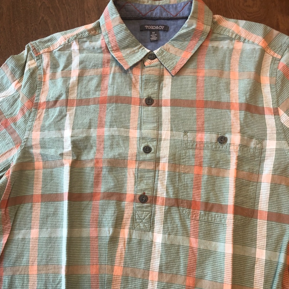 Toad & Co Button Front Casual Shirt